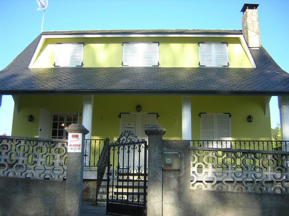 Casa Con Jardin En La Playa De Almieiras Vila Fene Exterior foto
