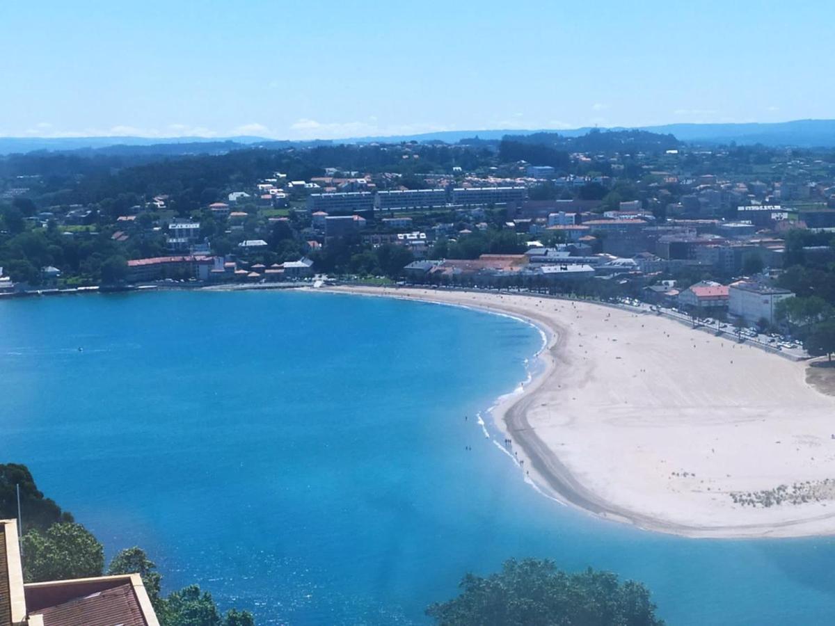 Casa Con Jardin En La Playa De Almieiras Vila Fene Exterior foto